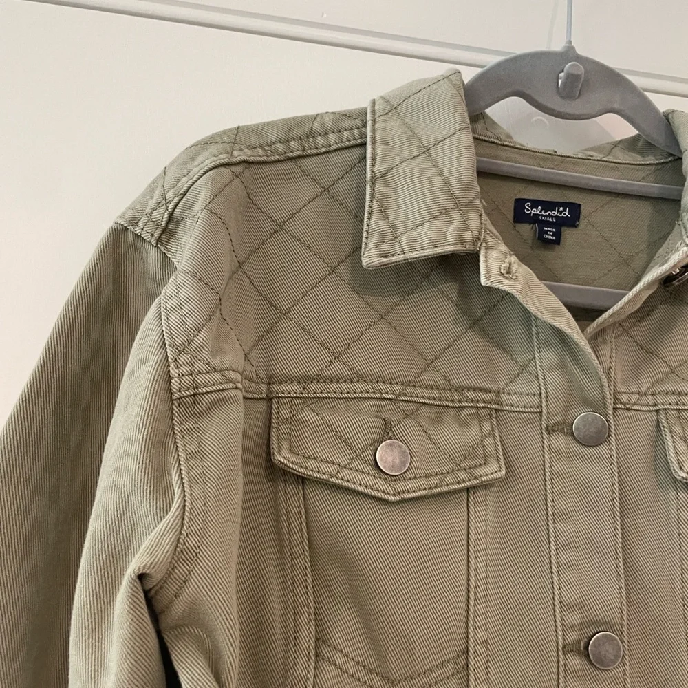 Splendid • Cropped Denim Jacket - Picture 6 of 8